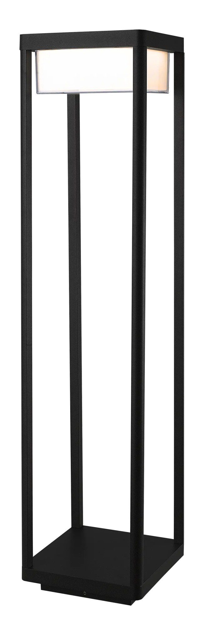 Fantasia Neres lampada da terrazzo LED 9W 1100 lumen nero 80 cm IP65