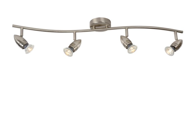 LUCIDE CARO-LED - Deckenstrahler - LED - GU10 - 4x5W 2700K - Matt Chrom