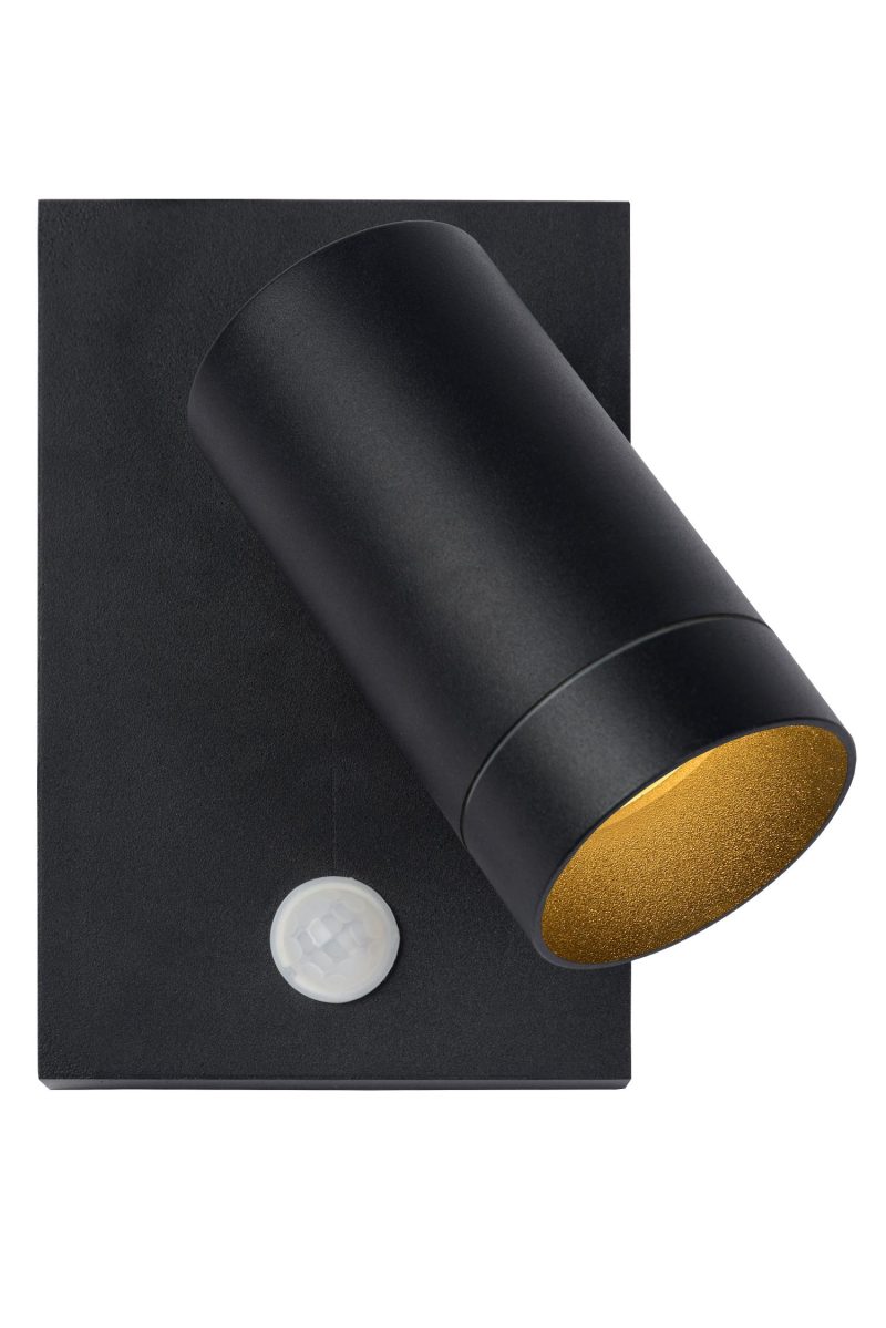 LUCIDE TAYLOR - Applique Esterno - 1xGU10 - IP54 - Nero