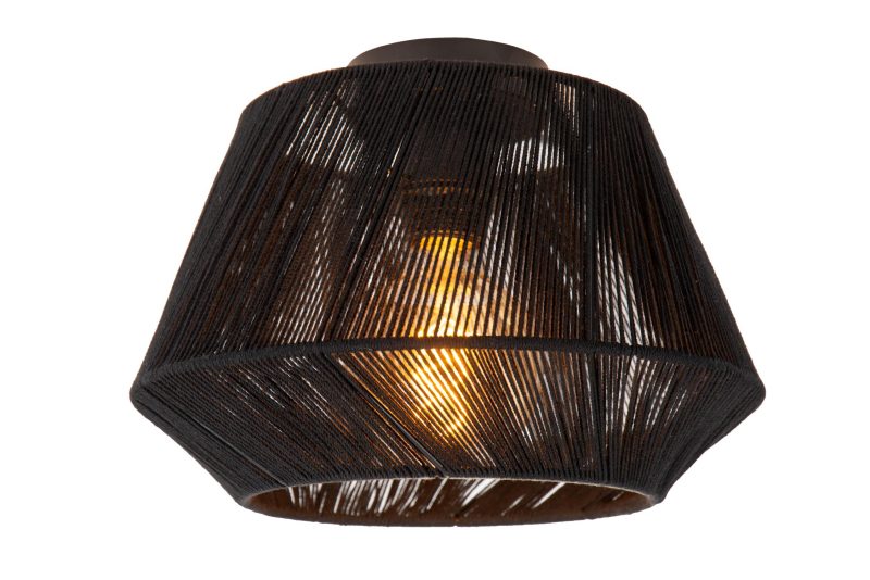 LUCIDE JESSICA - Lampada da Soffitto - 1xE27 - Nera