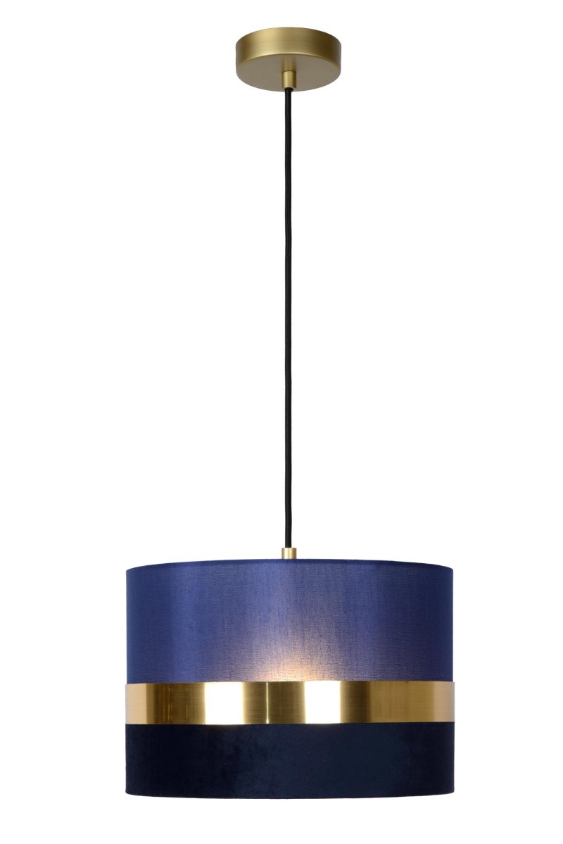 LUCIDE EXTRAVAGANZA TUSSE - Hanglamp - 1xE27 - Blauw