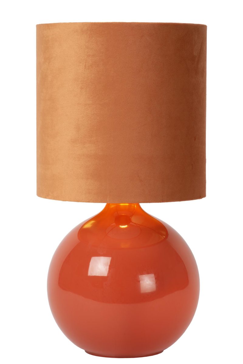LUCIDE ESTERAD - Lampe de Table - 1xE14 - Orange