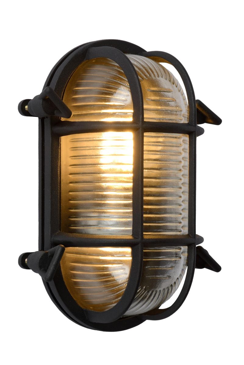 LUCIDE DUDLEY - Applique da Esterno - 1xE27 - IP65 - Nera
