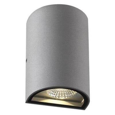 Indigo outdoor wall light LED half round 160mm 2x4W IP54