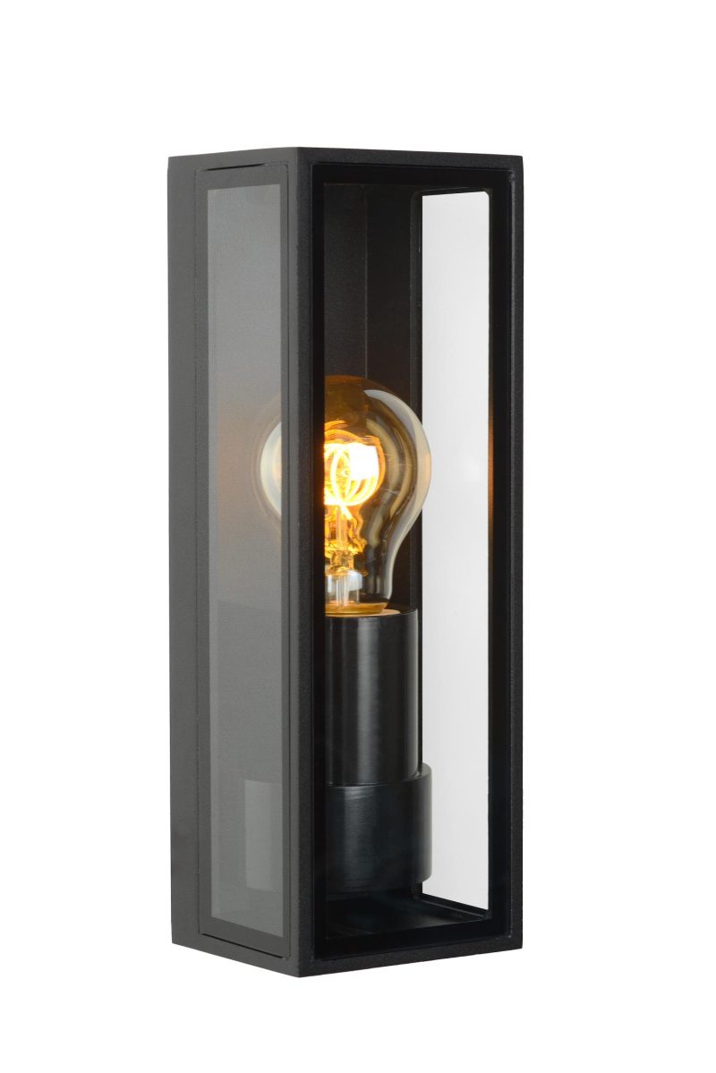 LUCIDE DUKAN - Applique da Esterno - 1xE27 - IP65 - Nero