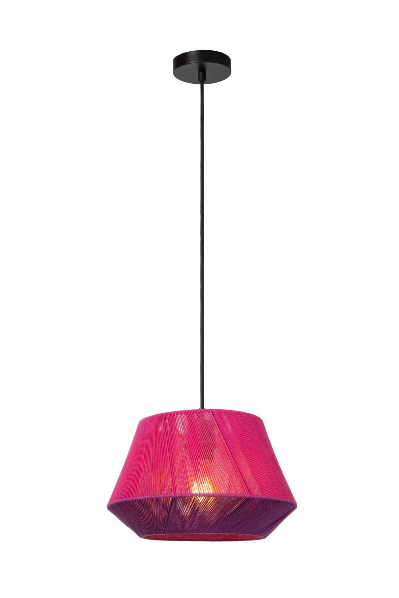 LUCIDE JESSICA - Hanglamp - 1xE27 - Roze