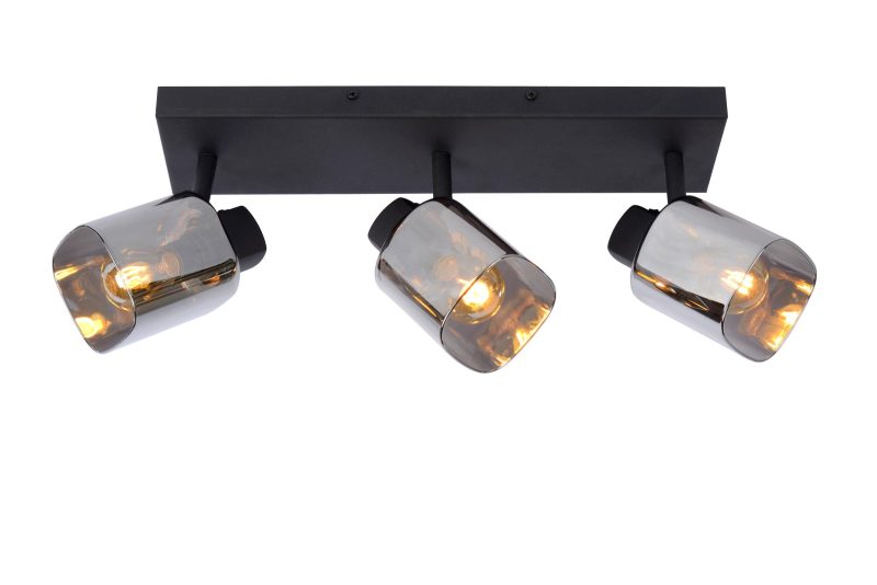 LUCIDE ALION - Spot Plafonnier - 3xE14 - Noir