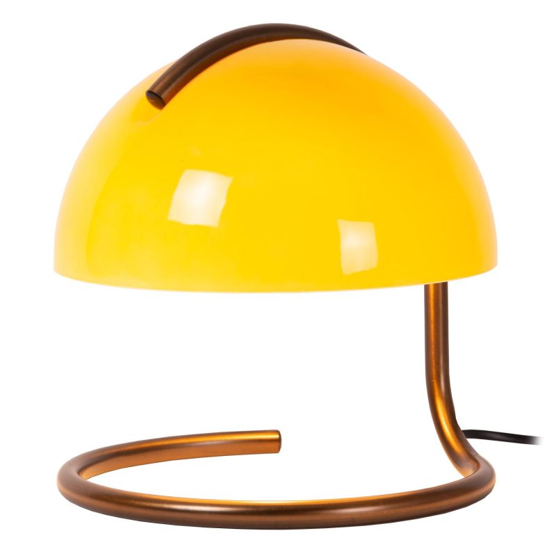 LUCIDE CATO - Lampe de Table - Ø 23,5 cm - 1xE27 - Orange