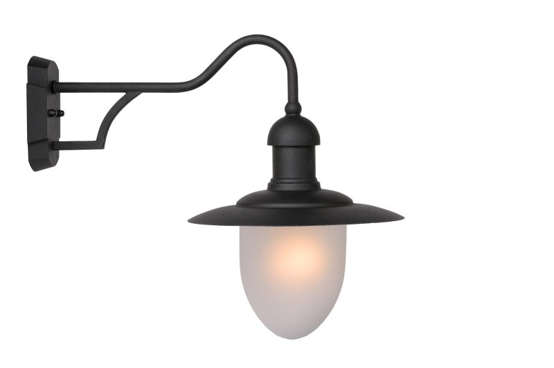 LUCIDE ARUBA - Applique da Esterno - 1xE27 - Nera