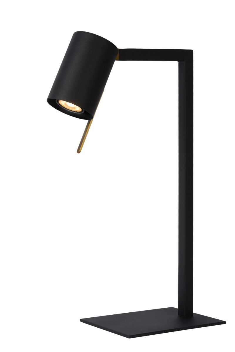 LUCIDE LESLEY - Lampada da Scrivania - 1xGU10 - Nera