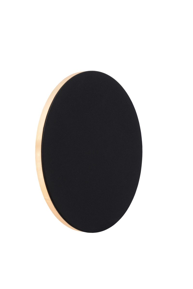 LUCIDE EKLYPS LED - Applique - Ø 15 cm - LED - 1x6W 3000K - Nero
