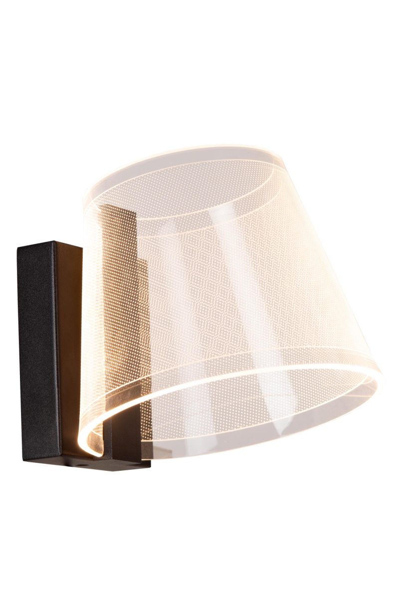 LUCIDE KORGIS - Applique de Salle de Bain - LED - 1x10W 3000K - IP44 - Transparent