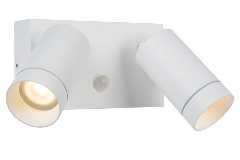 LUCIDE TAYLOR - Wandspot Buiten - 2xGU10 - IP54 - Wit