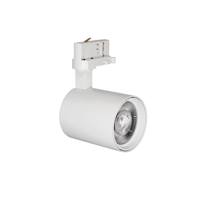 TLU20W foco de carril LED 20W orientable negro, 85mm Ø, 2150 lúmenes