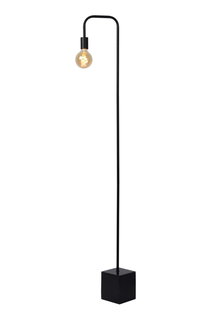 LUCIDE LORIN - Stehlampe - 1xE27 - Schwarz