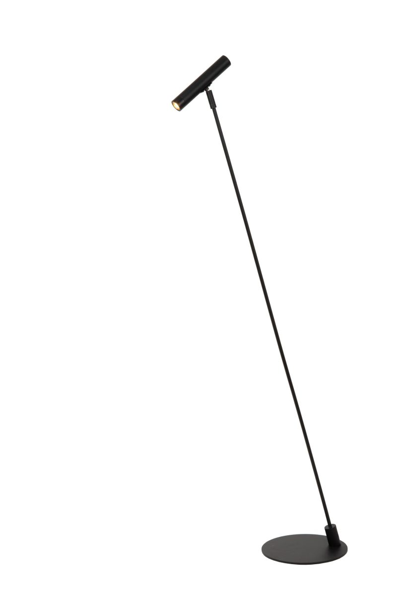 LUCIDE ALEC - Lampada da terra - LED - G9 - 1x3W 2700K - Nera