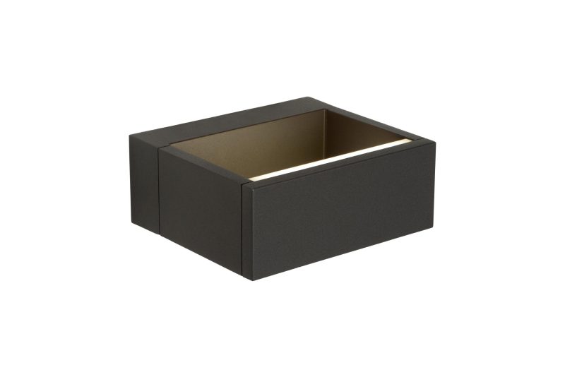 LUCIDE GOA - Applique Extérieure - LED - 1x6,5W 3000K - IP54 - Anthracite