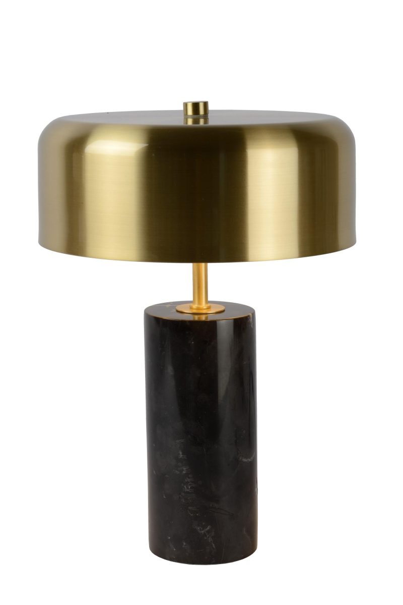 LUCIDE MIRASOL - Lámpara de Mesa - Ø 25 cm - 3xG9 - Negra