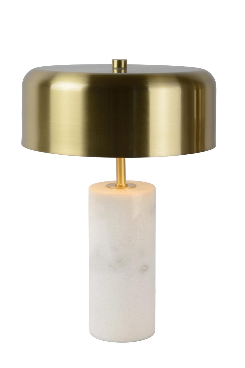 LUCIDE MIRASOL - Lampe de Table - Ø 25 cm - 3xG9 - Blanc