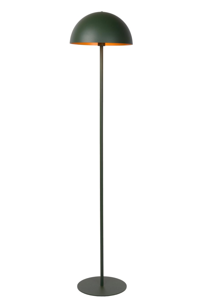 LUCIDE SIEMON - Stehlampe - Ø 35 cm - 1xE27 - Grün