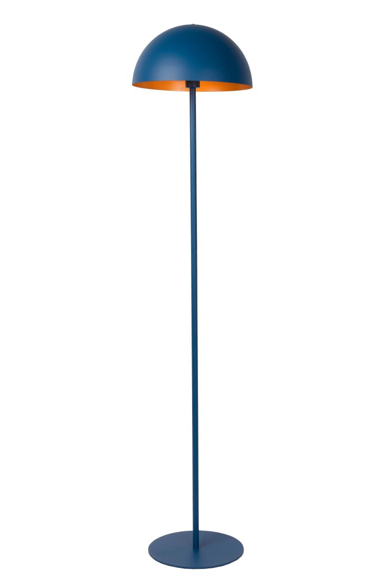 LUCIDE SIEMON - Lampada da terra - Ø 35 cm - 1xE27 - Blu