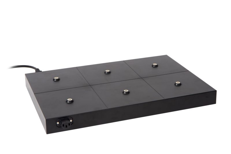 LUCIDE THE DOCK - Wireless charger / charging station - Max. 6 lamps - Black