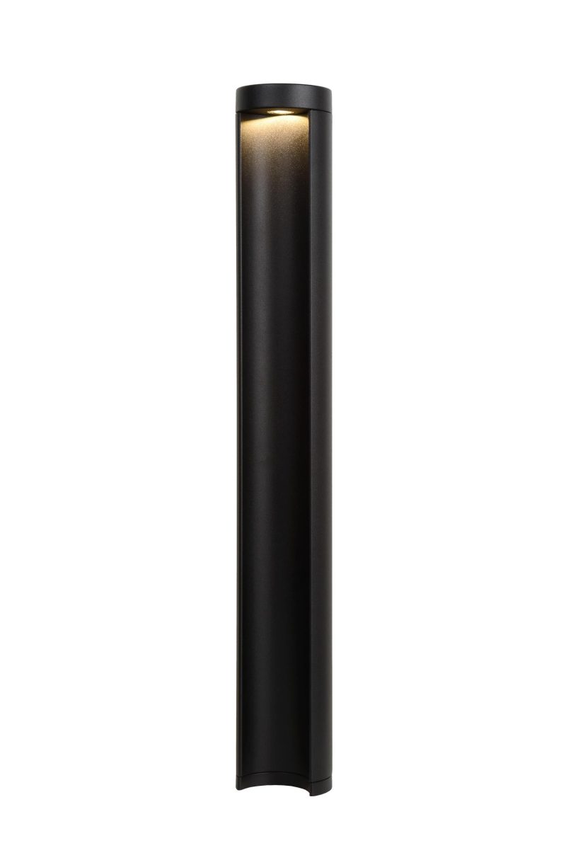 LUCIDE COMBO - Sokkellamp Buiten - Ø 9 cm - LED - 1x9W 3000K - IP54 - Zwart