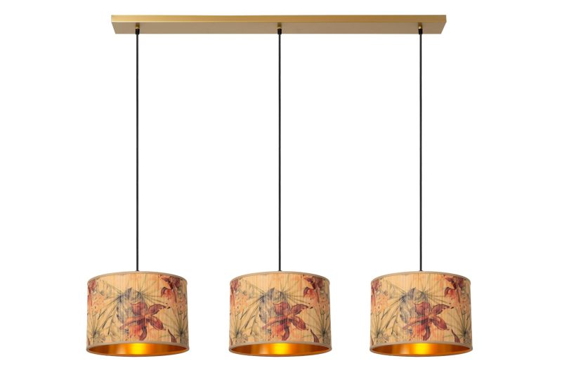 LUCIDE TANSELLE - Pendelleuchte - 3xE27 - Multicolor