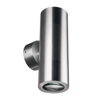 Indigo applique da esterno cilindro grigio 196mm GU10 su-giu