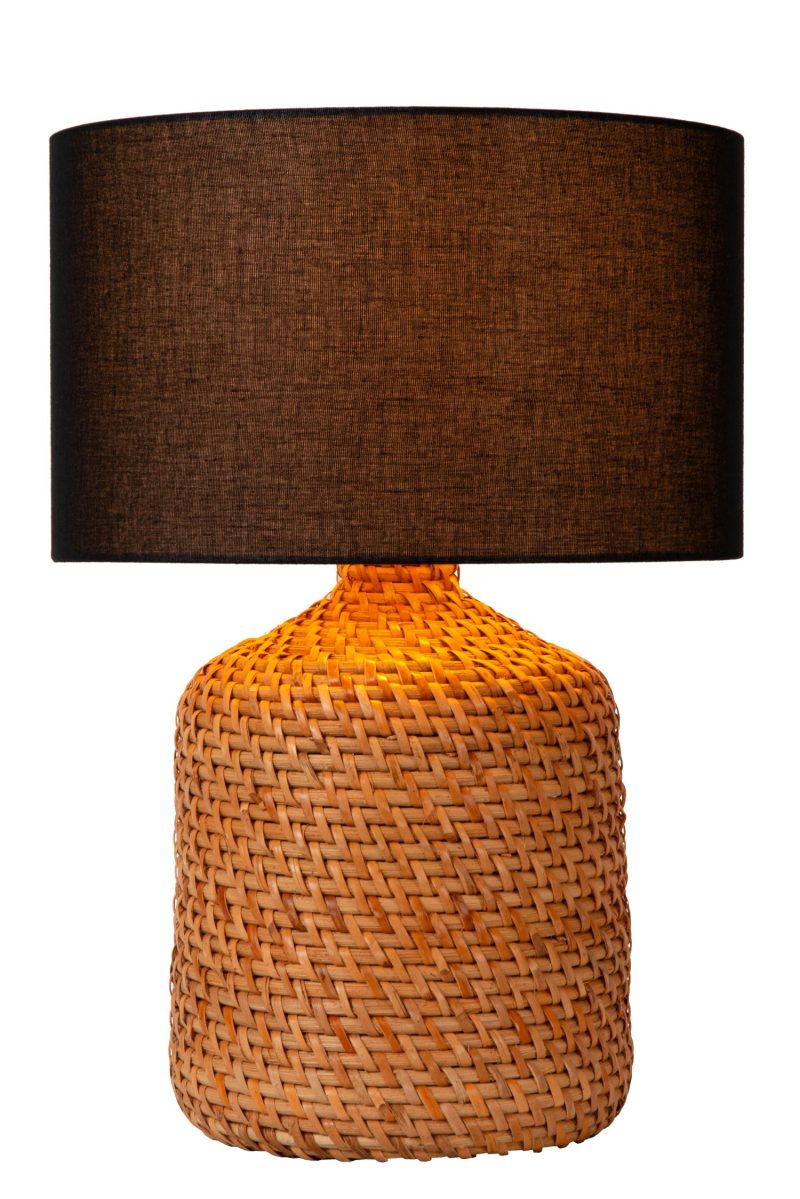 LUCIDE ARRAH - Lampe de Table - 1xE27 - Naturel