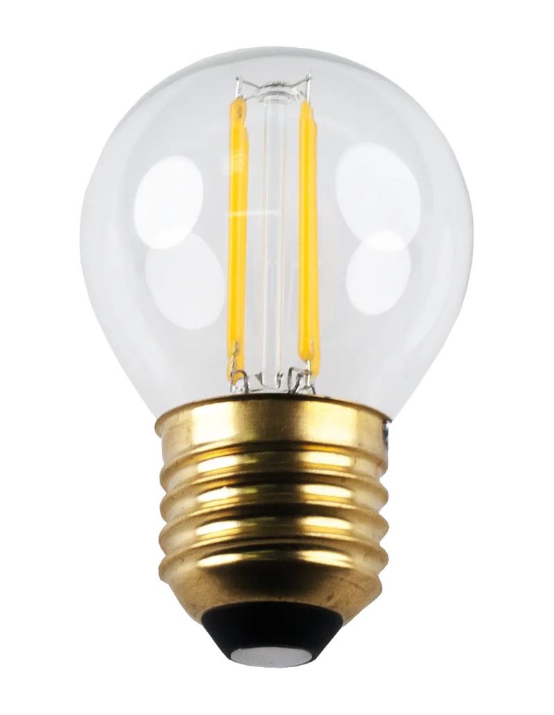 Fantasia Lampe boule LED G45 E27 4W dimmable claire 2700K 440lm