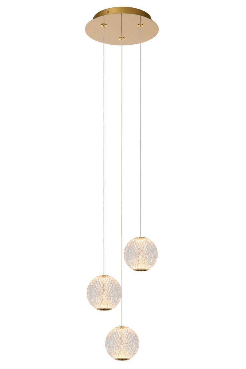 LUCIDE CINTRA - Hanglamp - Ø 25 cm - LED Dimb.