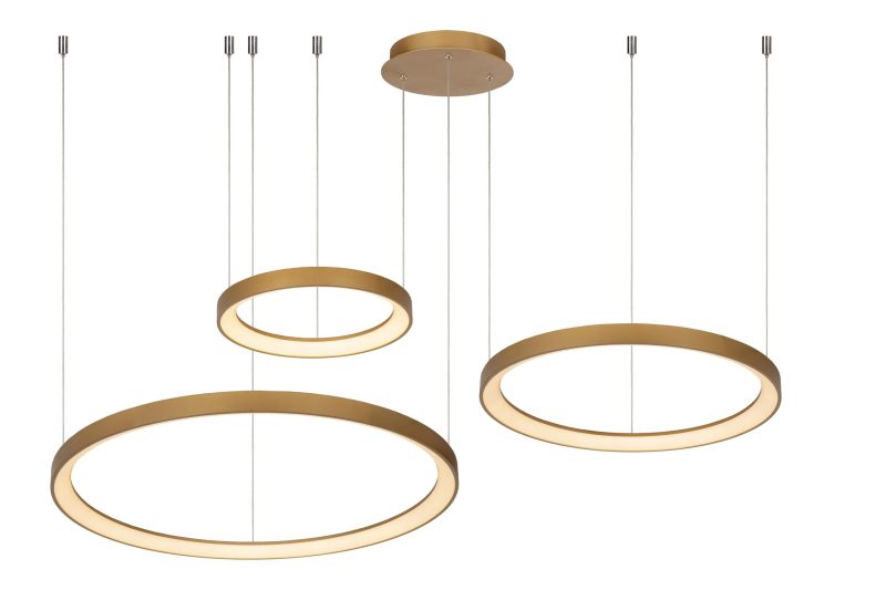 LUCIDE VIDAL - Hanglamp - Ø 78 cm - LED Dimb.