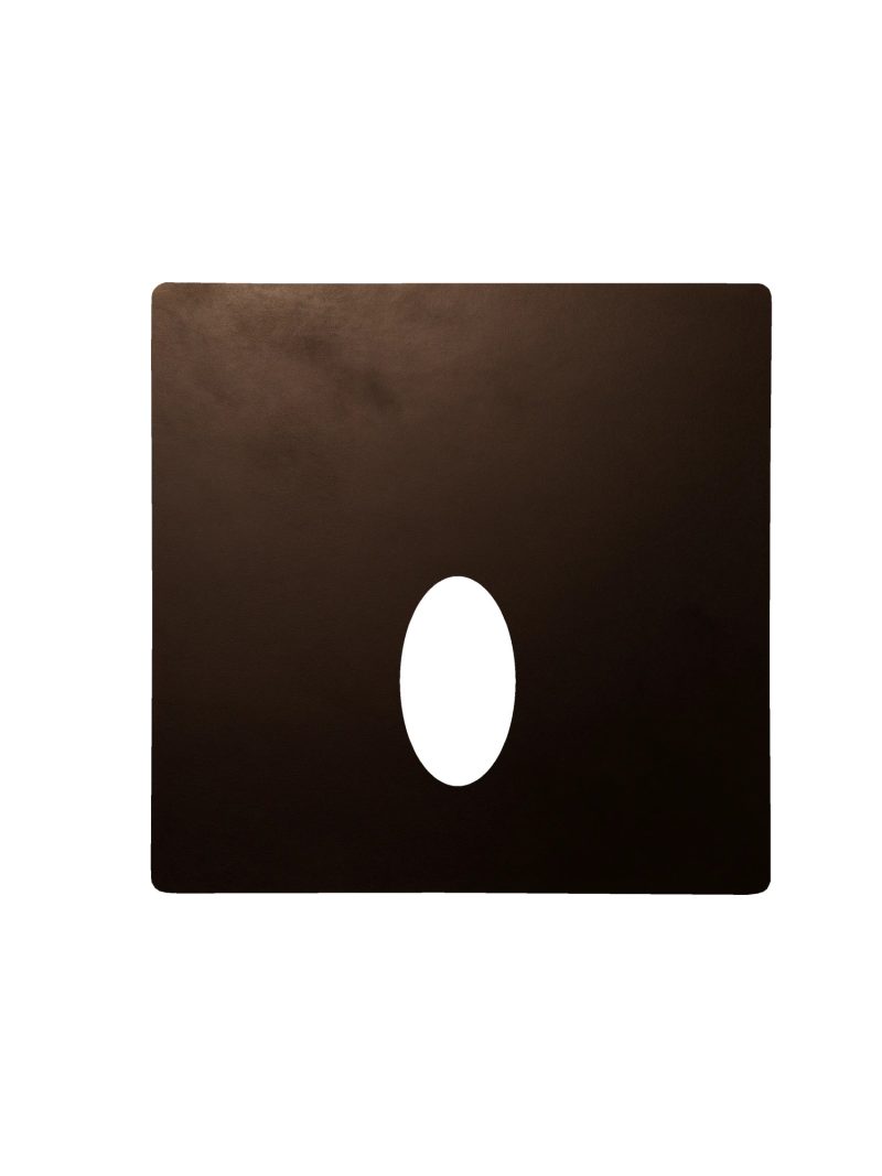Fantasia ARAH cover, square shape, oval opening, bronze