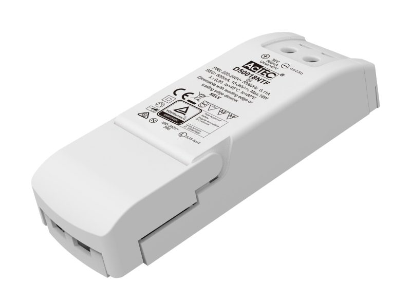 Fantasia Driver LED triac regulable 18W 500mA, colección Deco