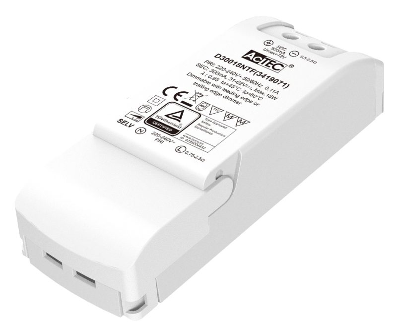 Fantasia LED driver triac dimbaar 18W 300mA constante stroom