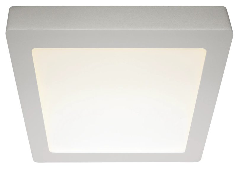 Fantasia Fluke LED Ceiling Light Square White 24 W 3000 K 30 cm