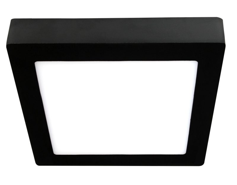 Fantasia Fluke LED ceiling light square black 30 cm