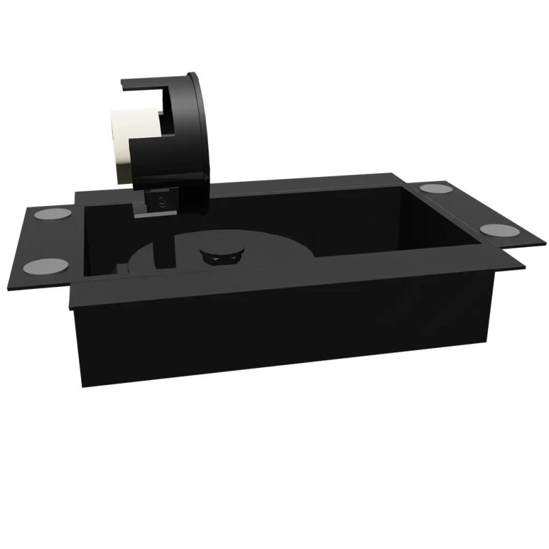 Fantasia Nysit base 1 luce GU10, nero, pezzo di ricambio faretto