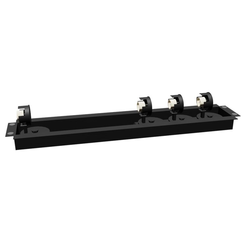 Fantasia Nysit base plate for 4-light spotlight, black, GU10 spare part