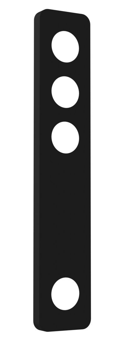 Fantasia Nysit Cover ceiling light with 4 light points, black