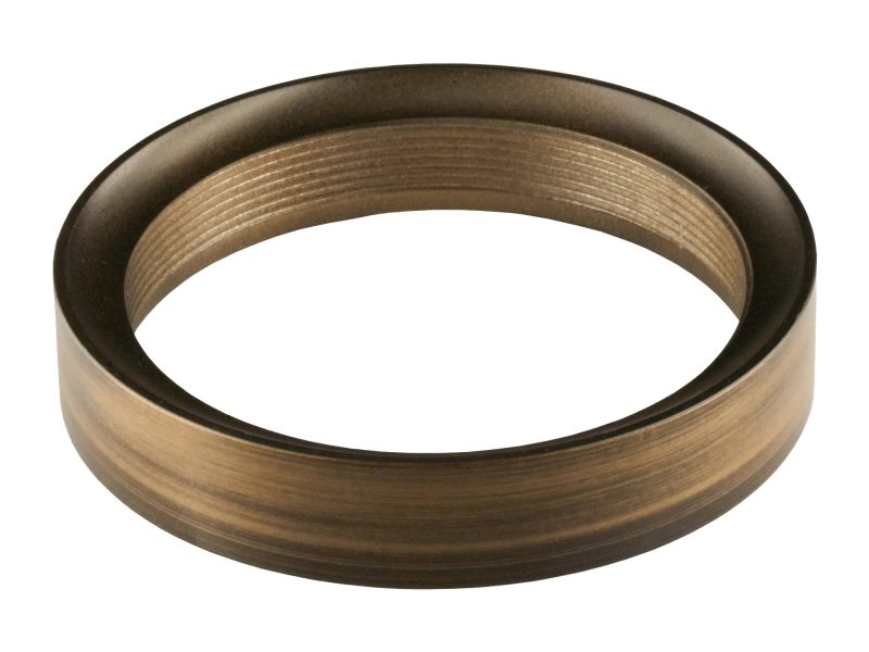 Fantasia Oonah decoratieve ring, diameter 65 mm, antiek koper