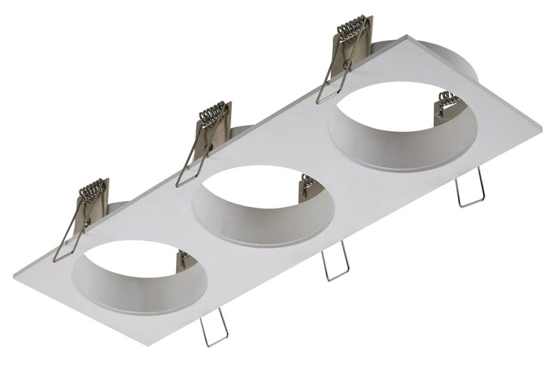Fantasia ZOOM Base 3L faretto da soffitto bianco satinato 3x GU10