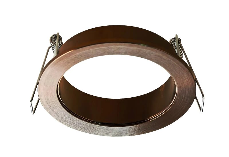 Fantasia Taboo ronde lampbasis brons met GU10-fitting en aluminium behuizing