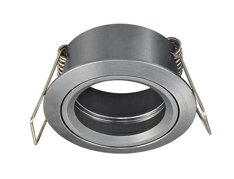 Fantasia Saturn Mini recessed spotlight, fixed, MR11 socket, steel