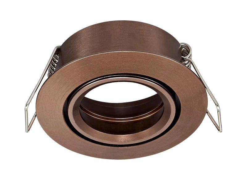 Fantasia Saturn Mini faretto da incasso orientabile bronzo, MR11