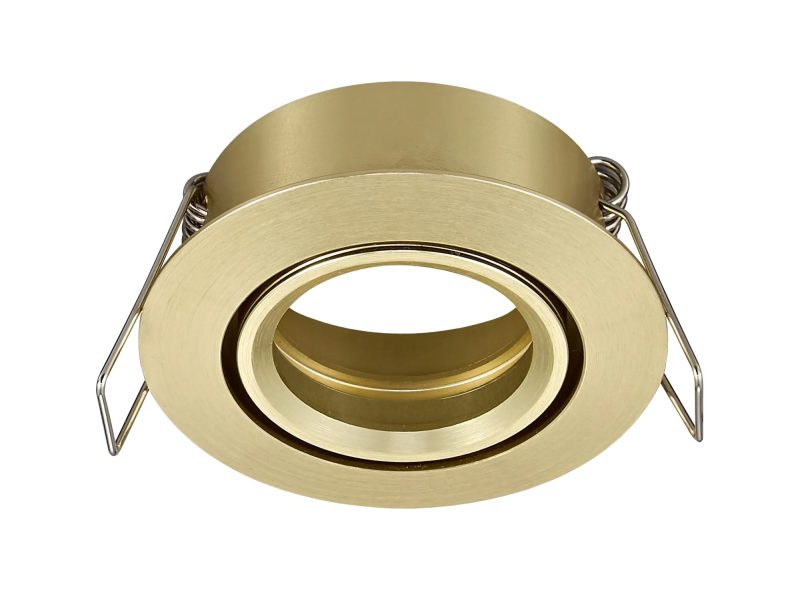 Fantasia Saturn Mini foco empotrable orientable MR11 oro aluminio