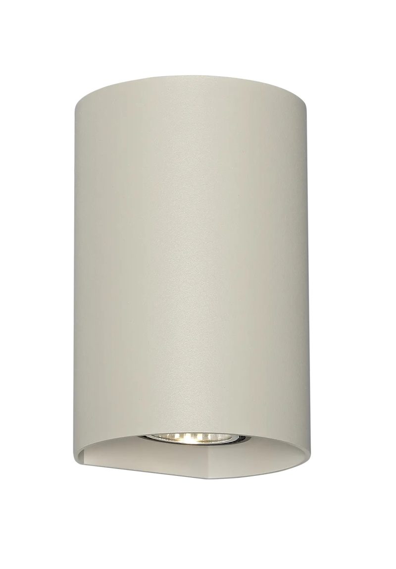 Fantasia Radu wall lamp with 2 light points, beige