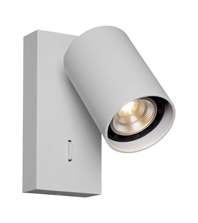 Fantasia Aplique Taboo blanco con interruptor, GU10 (excl.)