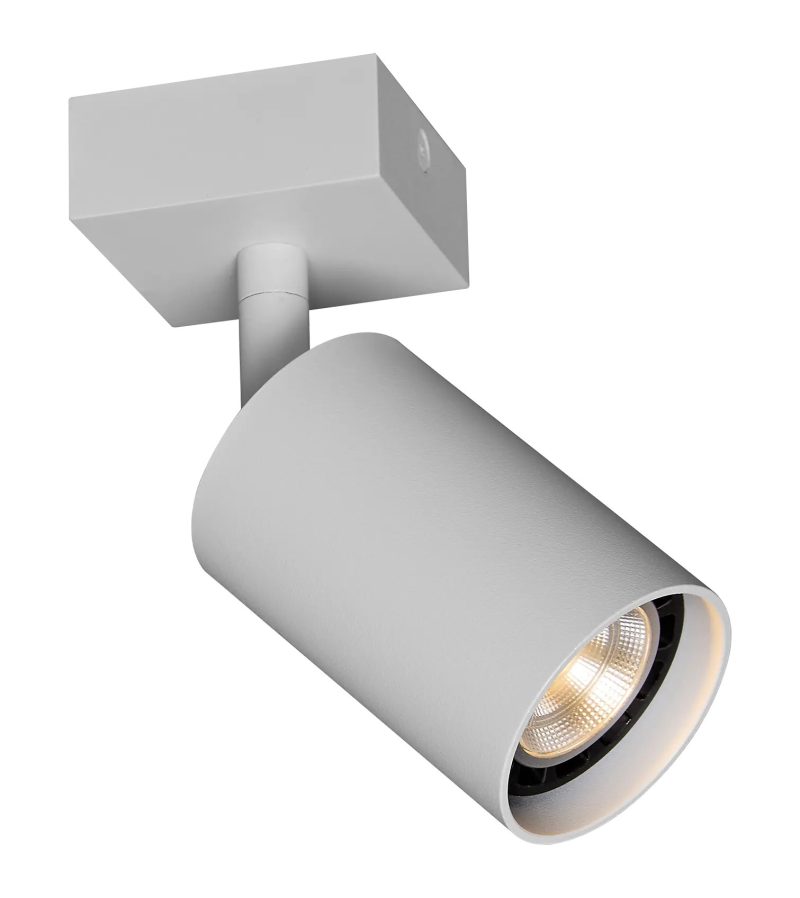 Fantasia Foco Taboo GU10 blanco, orientable, bombilla no incluida